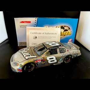 2004 Dale Jr #8 Fathers Day 1-24 Brushed Metal